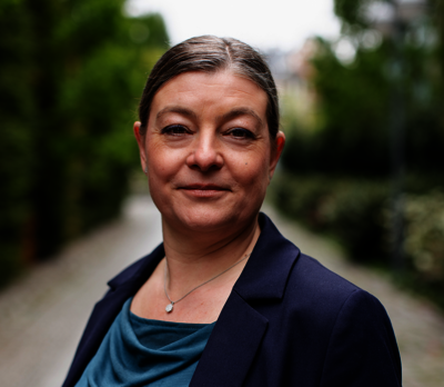 Porträt von Dr. Susen Burock, 2. stellvertretende Vorsitzende des KKS-Netzwerks